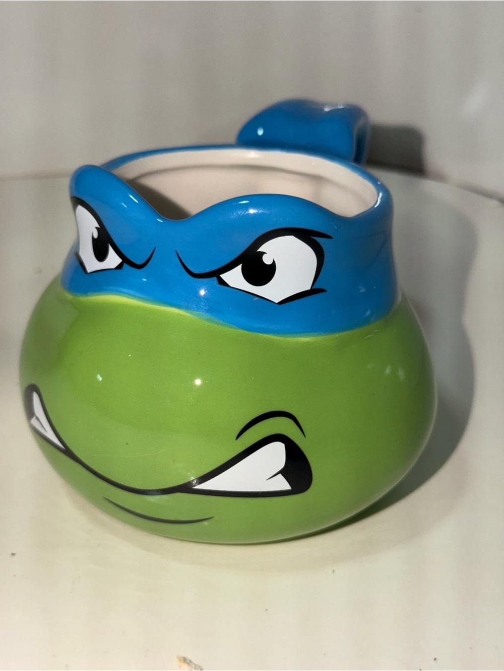 Nickelodeon Teenage Mutant Ninja Turtles Green and Blue Ceramic Mug